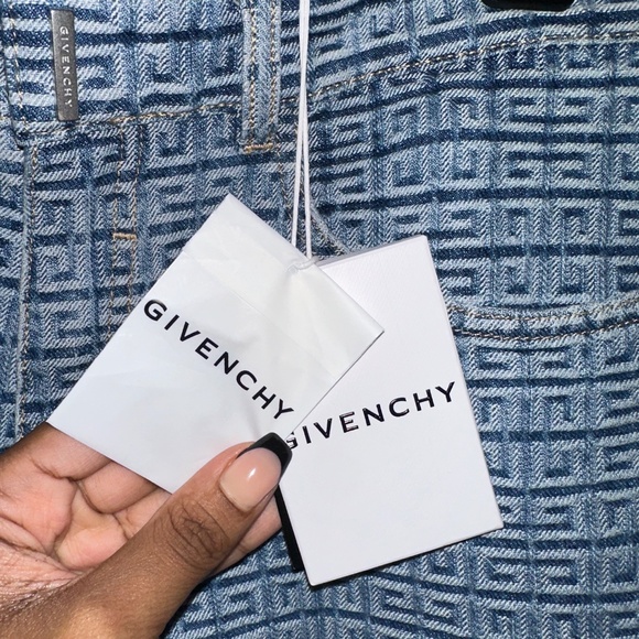 Givenchy 4G Monogram Straight-Leg Jeans - Picture 3 of 8